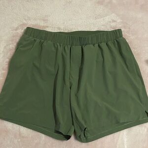 lululemon athletica Forest Green Athletic Shorts